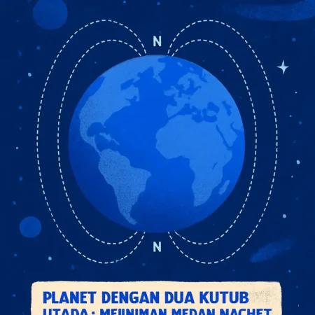 Planet dengan Dua Kutub Utara: Keunikan Medan Magnet Eksoplanet