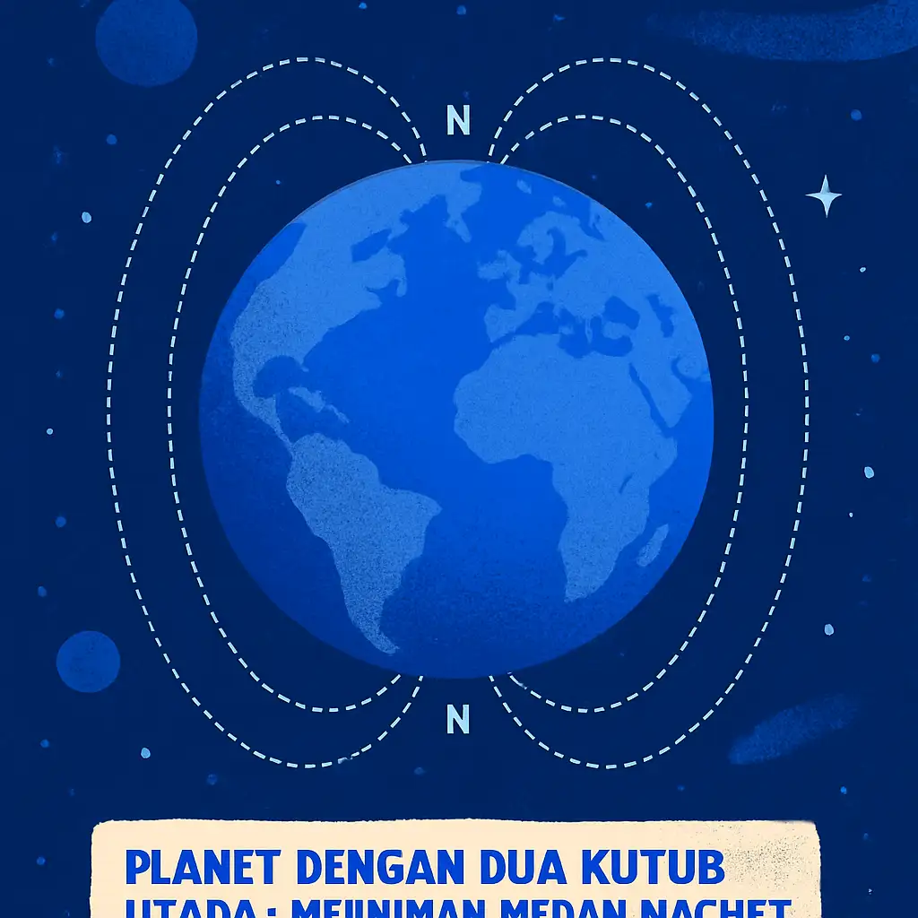 Planet dengan Dua Kutub Utara: Keunikan Medan Magnet Eksoplanet