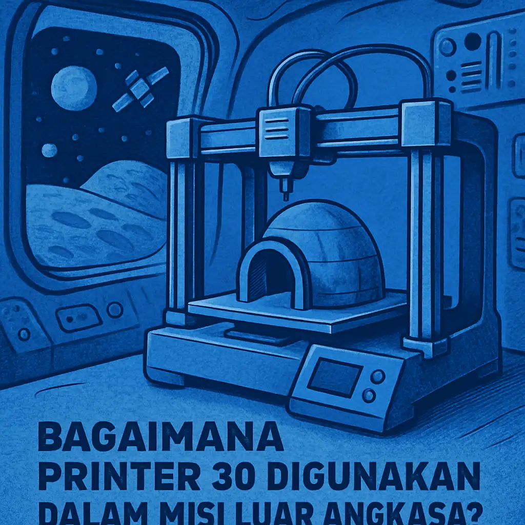Bagaimana Printer 3D Digunakan dalam Misi Luar Angkasa?
